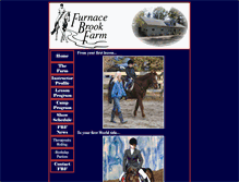 Tablet Screenshot of furnacebrookfarm.com